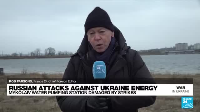 Russian attacks against Ukraine energy: Mykolaiv water pumping station damaged by strike