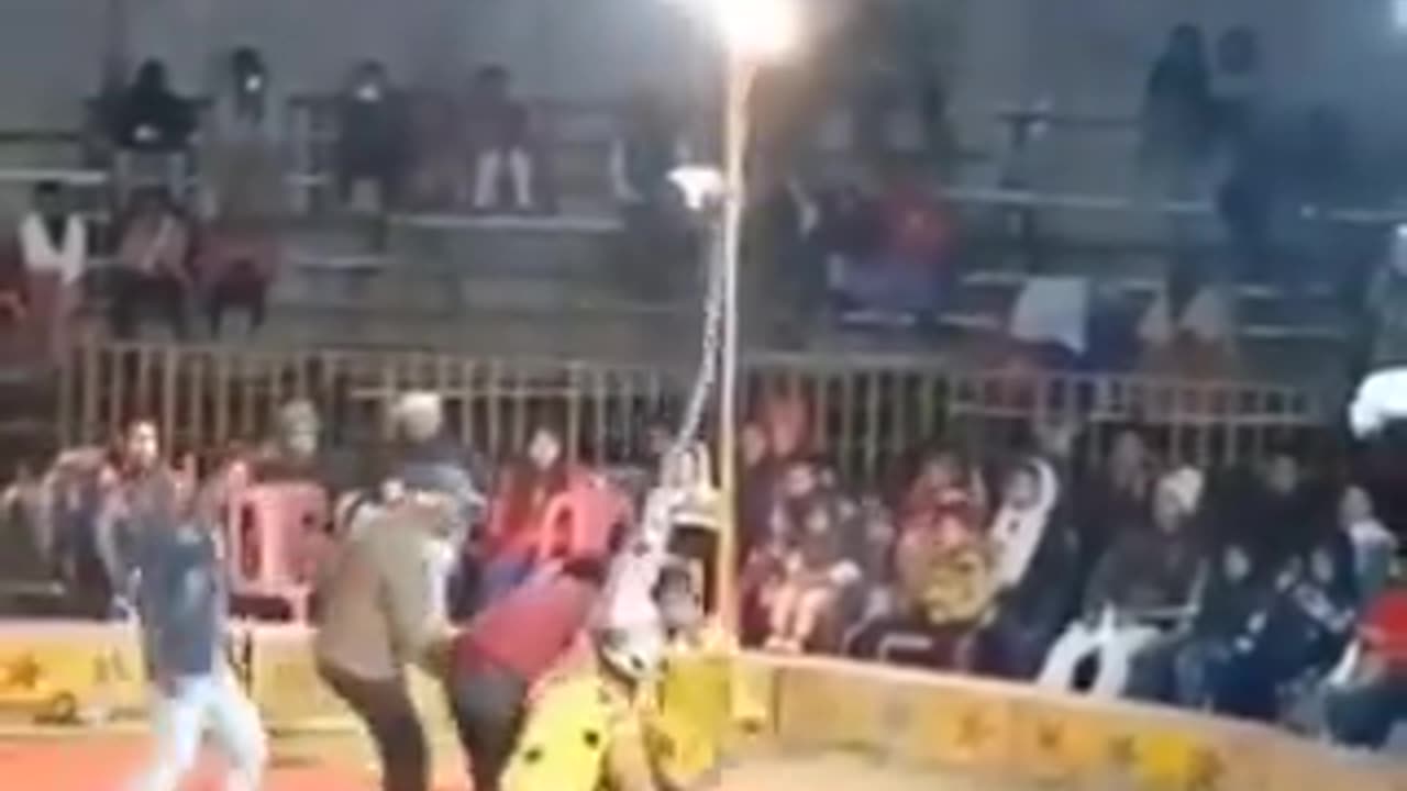 Acróbata se ahorcó en vivo