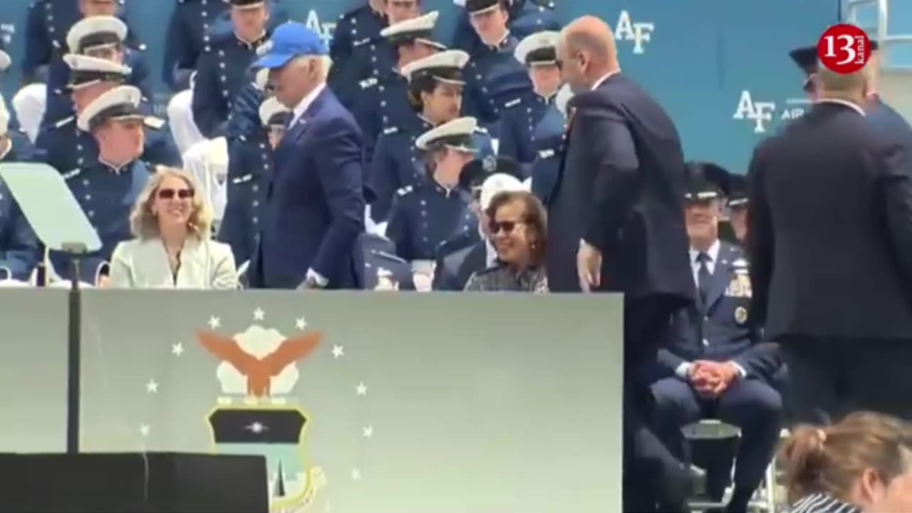 President Biden falls down ..not injured