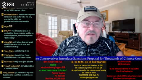 2022-02-09 15:00 EST - The Common Sense Show: with Derek & PATRIOTski