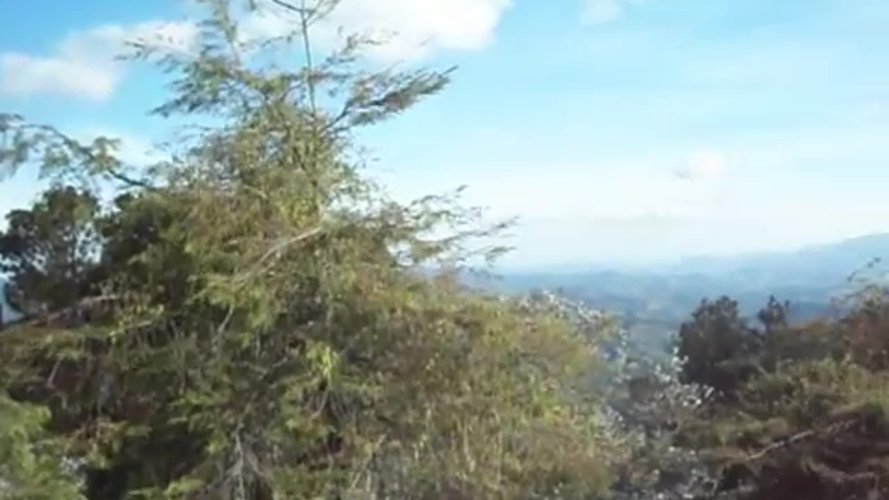 Visita a Campos do Jordão, vista da divisa entre São Paulo e Minas Gerais próximo a Pedra do Baú