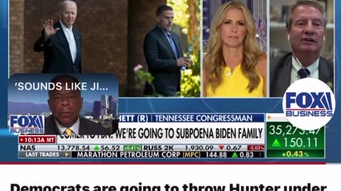 Democrats are going to throw hunter under the bus