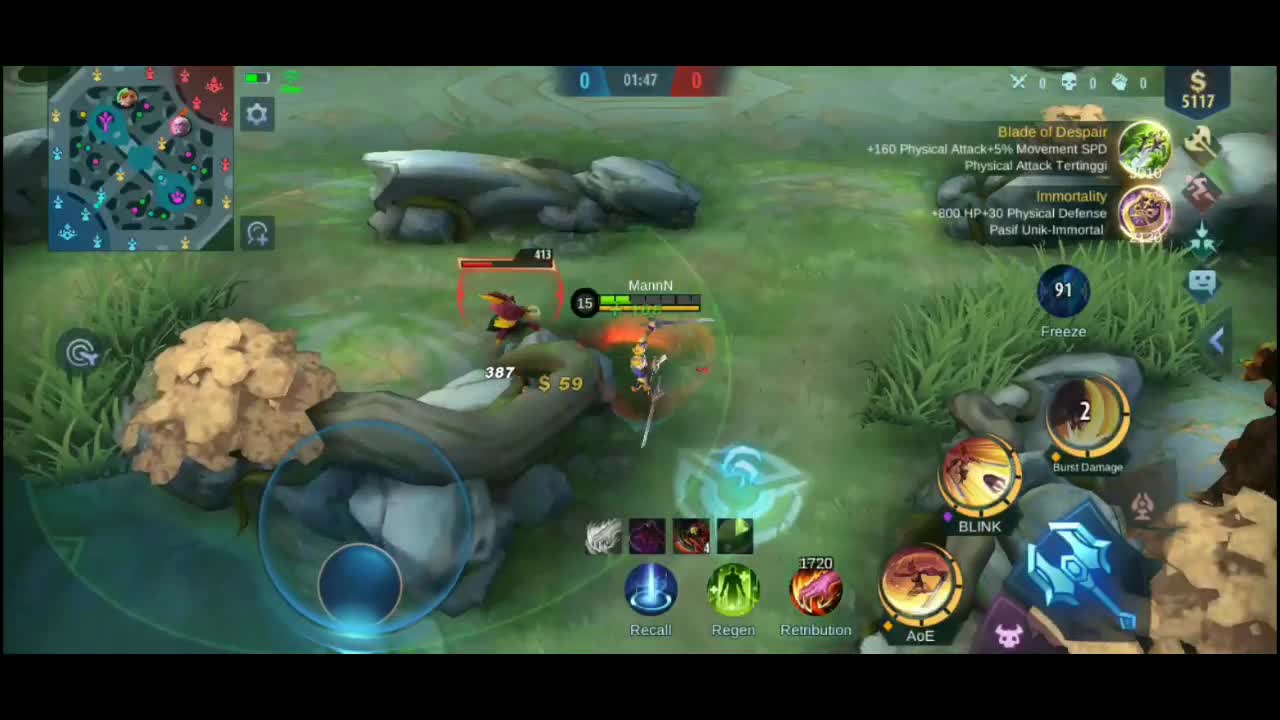 Freestyle fanny in mobile legends part 3