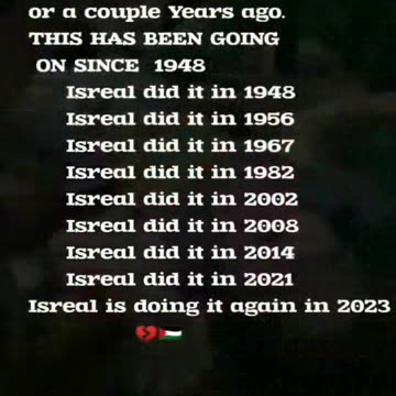 This is IsraHell - TRUTH MUST Be TOLD