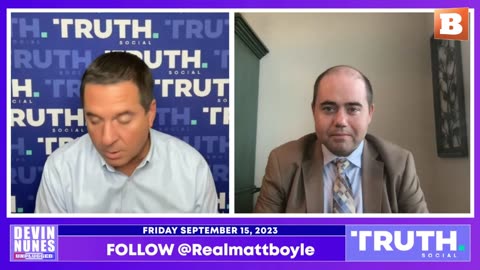 LIVE: Devin Nunes, Matt Boyle Discuss "Biden's Impeachment Entanglement"...