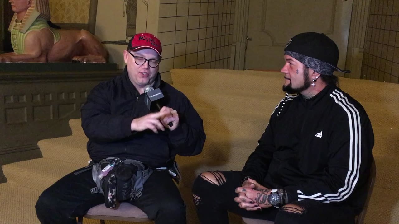 josey scott of saliva with jiggy Jaguar 3142024 Temple live