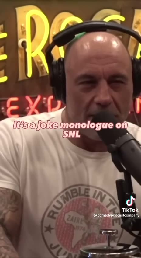 Rogan: Did you hear Woody Harrelson on SNL?