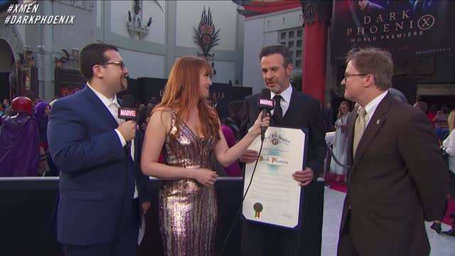 Los Angeles declares Dark Phoenix Day LIVE from the Red Carpet