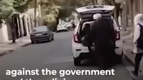 Protesters knock turbans off clerics’ heads in Iran