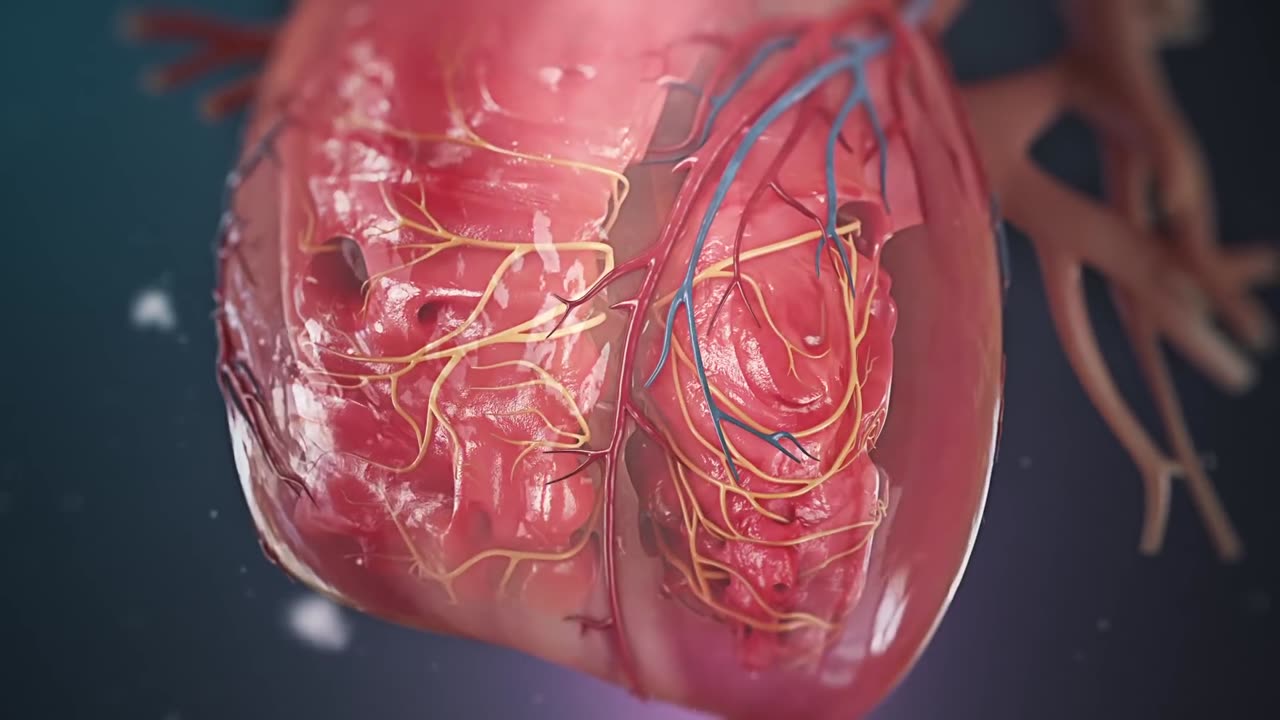 Human heart (3D Animatiom)