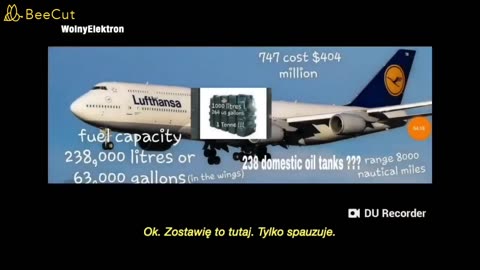 🔴🔴🔴TANK PALIWOWY SAMOLOTU PASAZERSKIEGO NIE MA SLADU PO PALIWIE