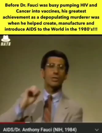 Anthony Fauci: Hoe introduceer je nu een NEPVIRUS