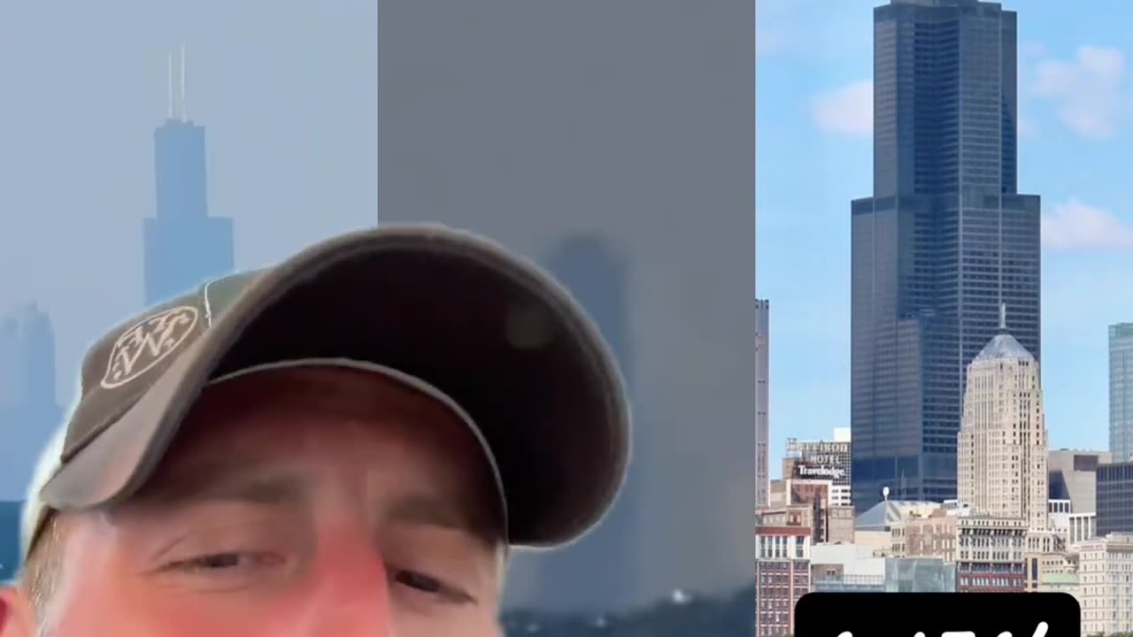 FLAT EARTH - Chicago Skyline - Why Do Buildings Always Point UP?