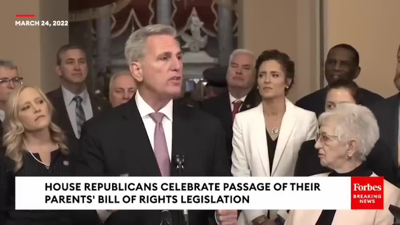 'No It's Not!'- Speaker McCarthy Fires Back At Reporter Asking About Parents' Bill Of Rights