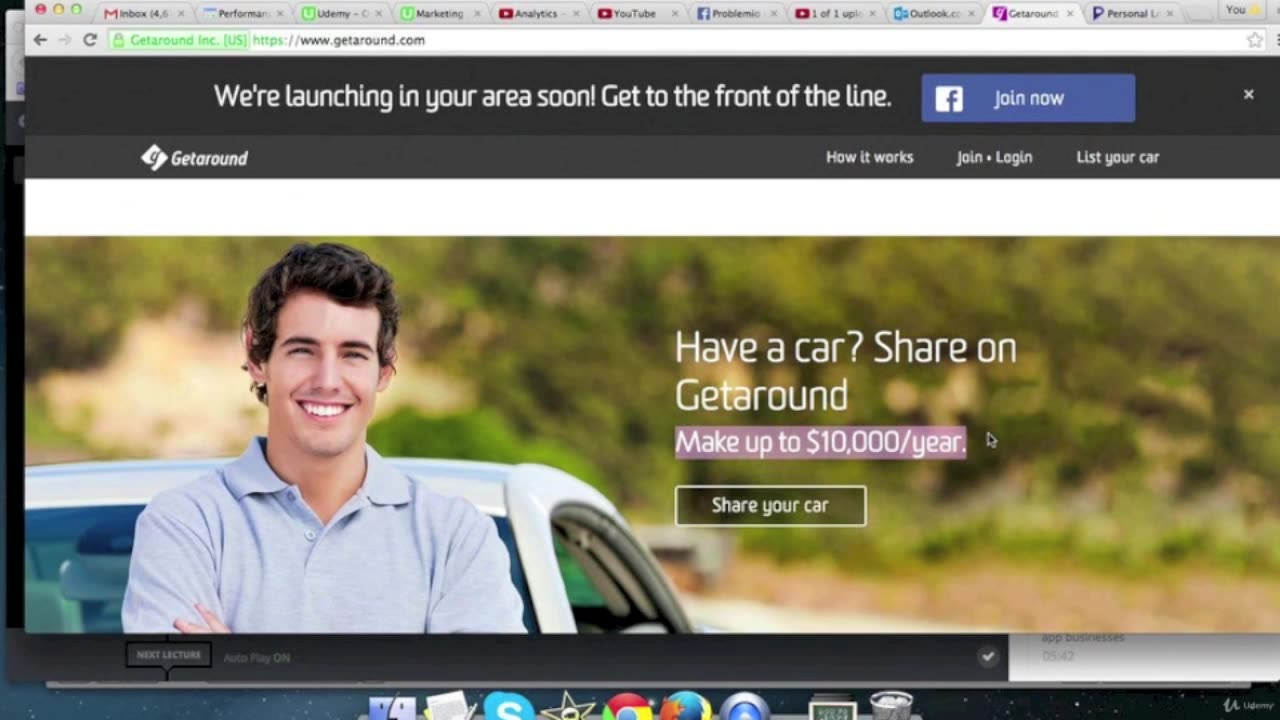 Renting out your car