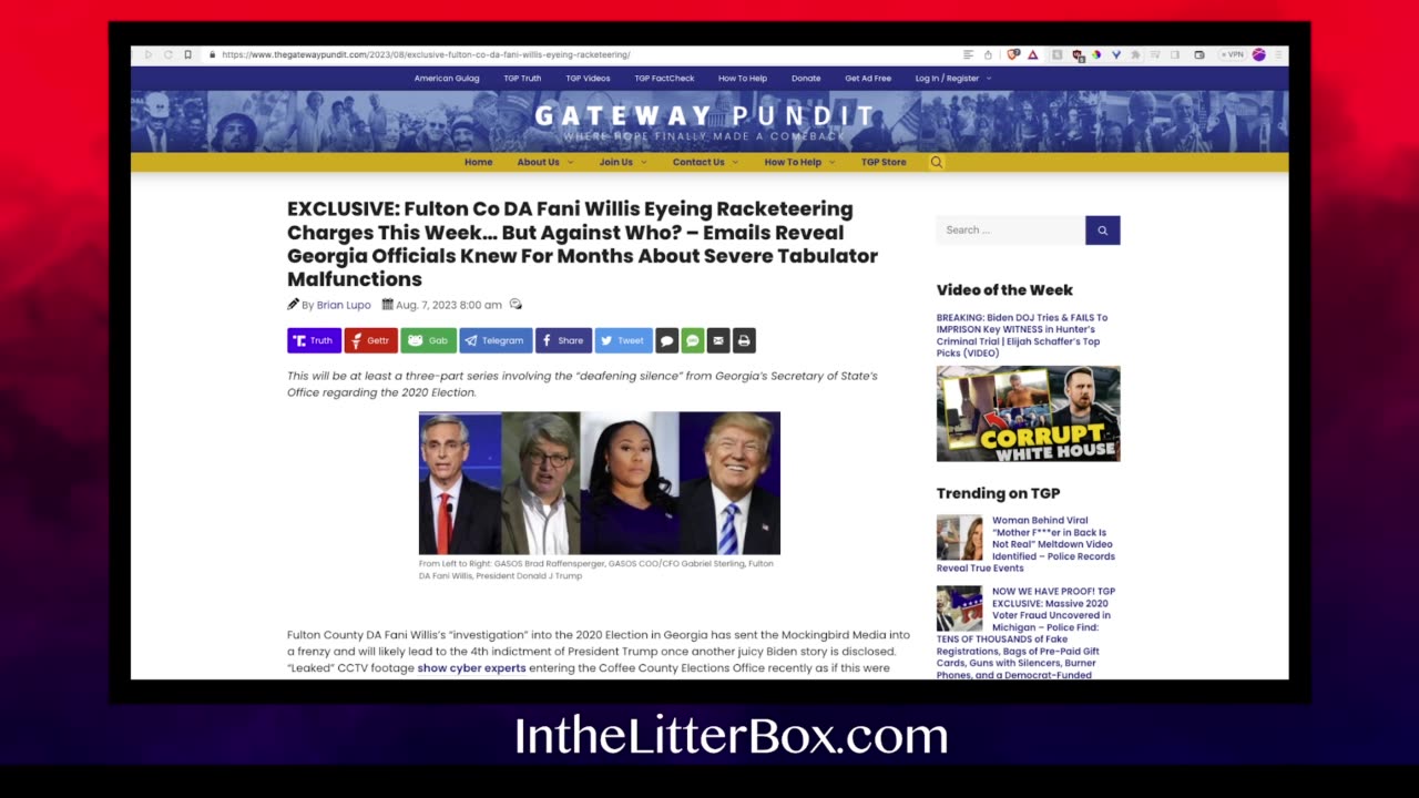 Trump unleashes on Truth - In the Litter Box w Jewels & Catturd - Ep. 386 - 8 8 2023