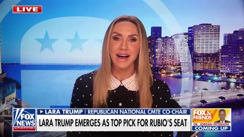 'WOULD BE AN HONOR' Lara Trump responds to Rubio replacement rumors