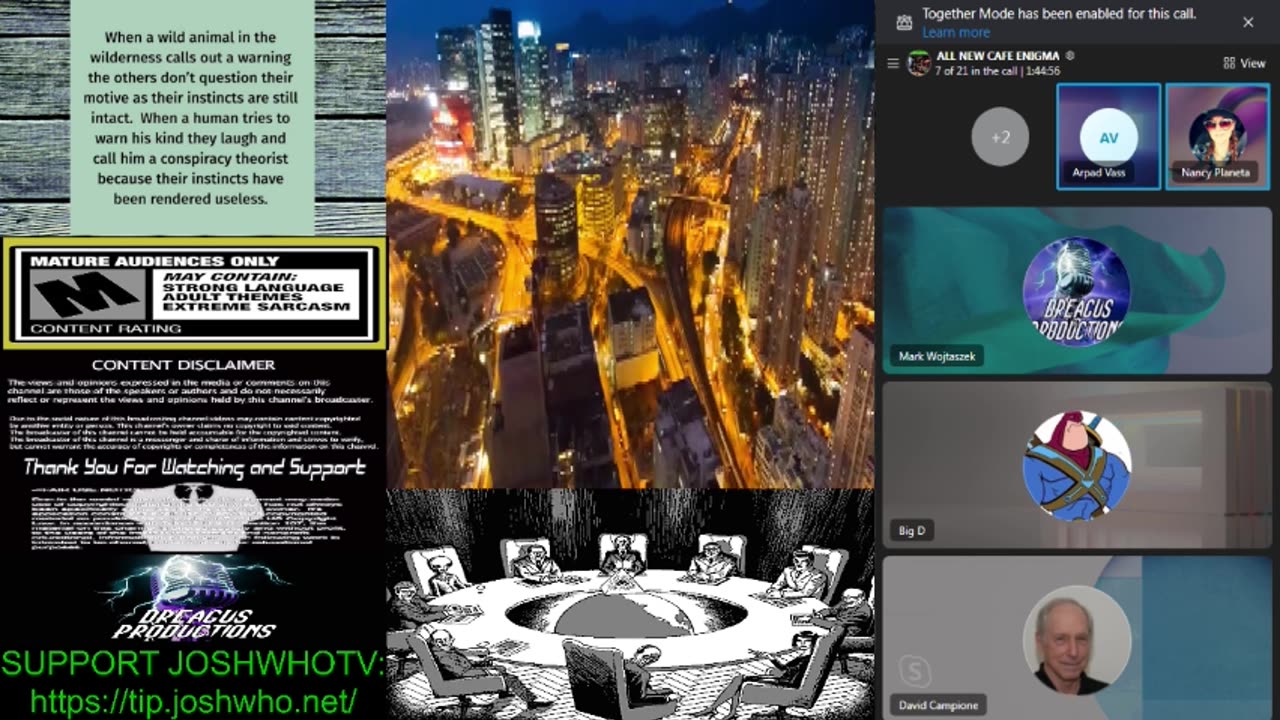 DREAGUS PRODUCTIONS WEDNESDAY SHOWS-8 NOV 23raw