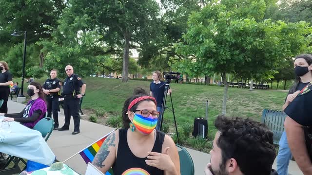 Ruining A Transgender Antifa Gathering (University of North Texas, Texas)