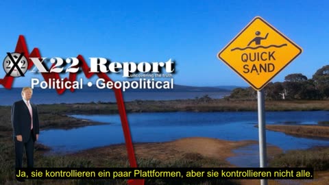 X22 Report vom 03.04.2023 - Der Tiefe Staat ist in den Treibsand gefallen