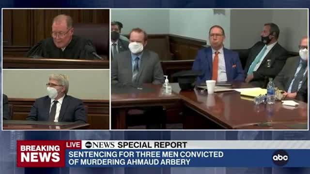 Three white men convicted of killing Ahmaud sentenced to in prison.