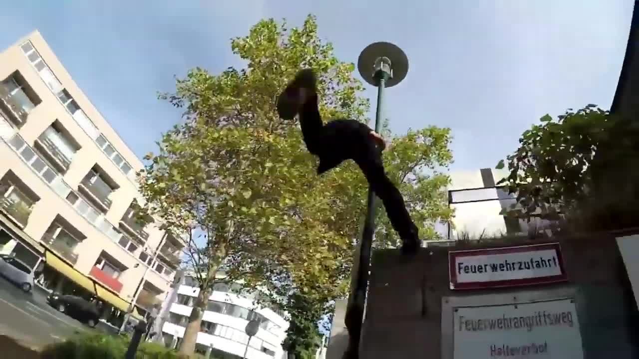 parkour movements and free running The most wonderful shots !!