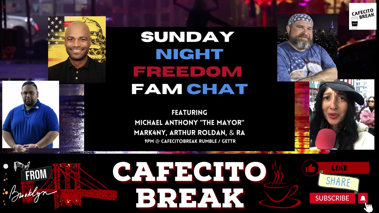 Que Pasa in NYC? Michael Anthony, Mark4NY, Arthur Roldan y RA - Freedom Fam Roundtable SUep 043023