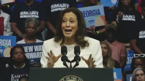 Kamala Harris Goes Full Joe Biden At Georgia Rally (VIDEO)