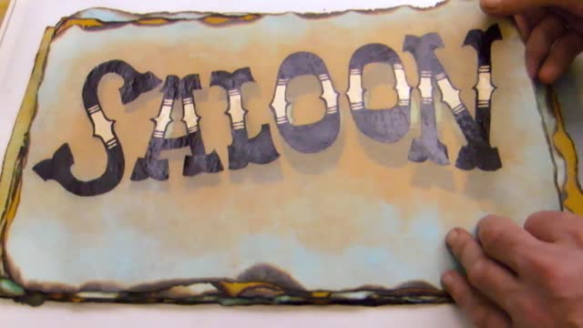 Sign Painting! The 30 Piece of Paper Challenge!