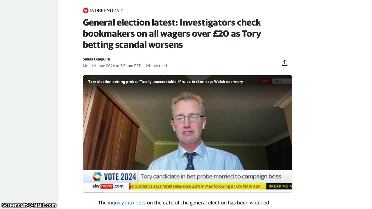 Tories want to lose the election