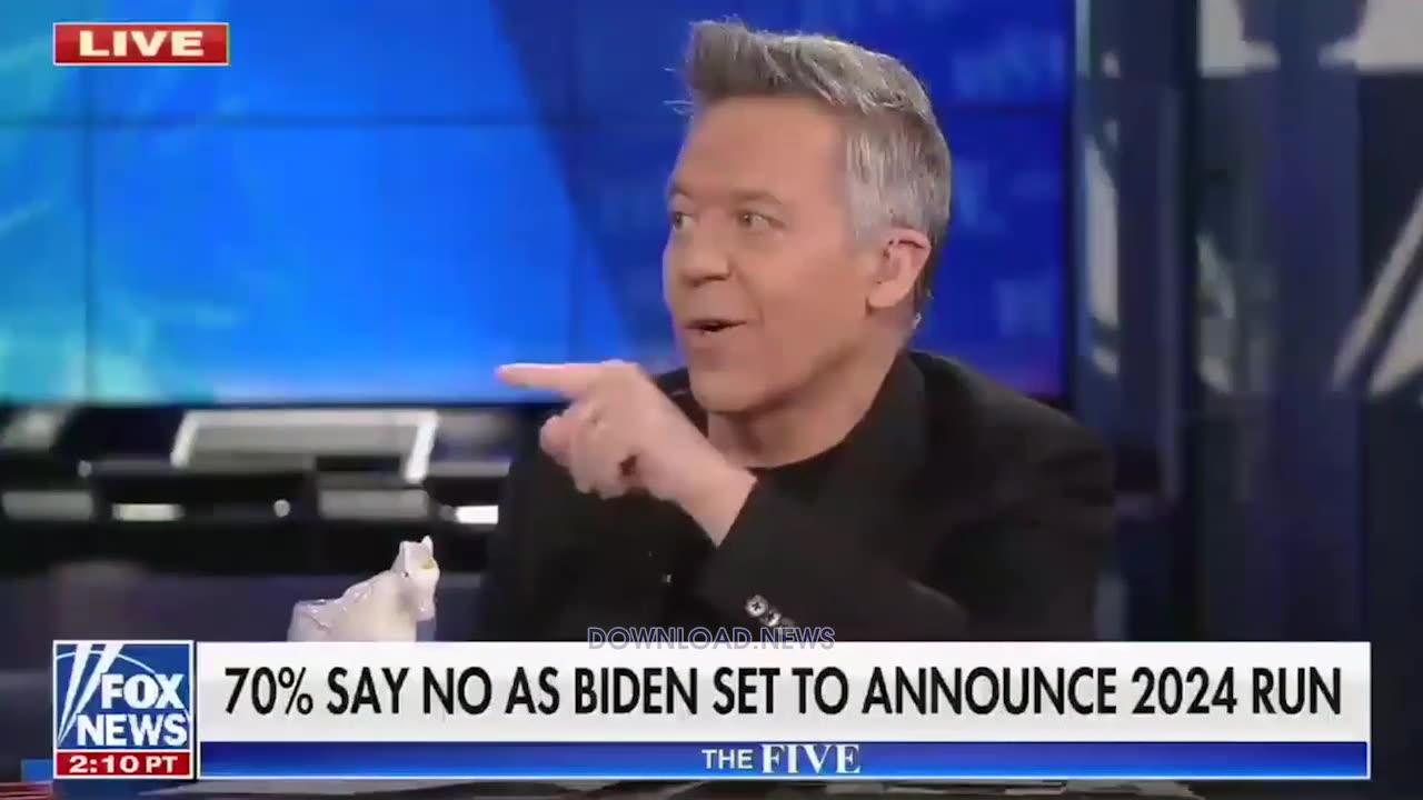 Greg Gutfeld Brings Up Tucker 2024 & They Change The Subject - 4/24/23