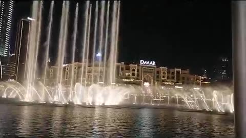 Dubai Water Fountain