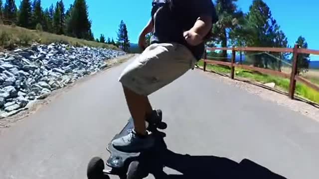 What sonyou do for cross training Double king pins on each truck and off road tires! Thats my tip )