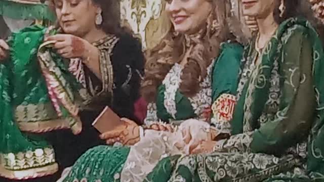 Wedding dress of Pakistani bridel