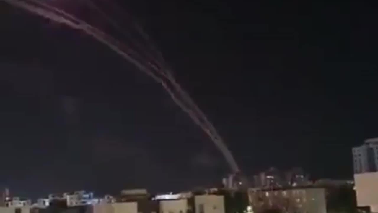 🌃 Israel Conflict | Palestine Rockets at Israel | Nighttime War | RCF