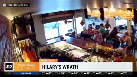 Hurricane Hilary hitting southern California