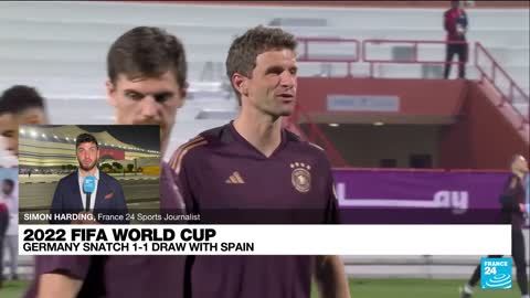 World Cup 2022: Germany ekes out a draw with Spain • FRANCE 24 English