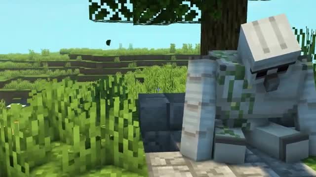 How the first Minecraft Iron Golem was born