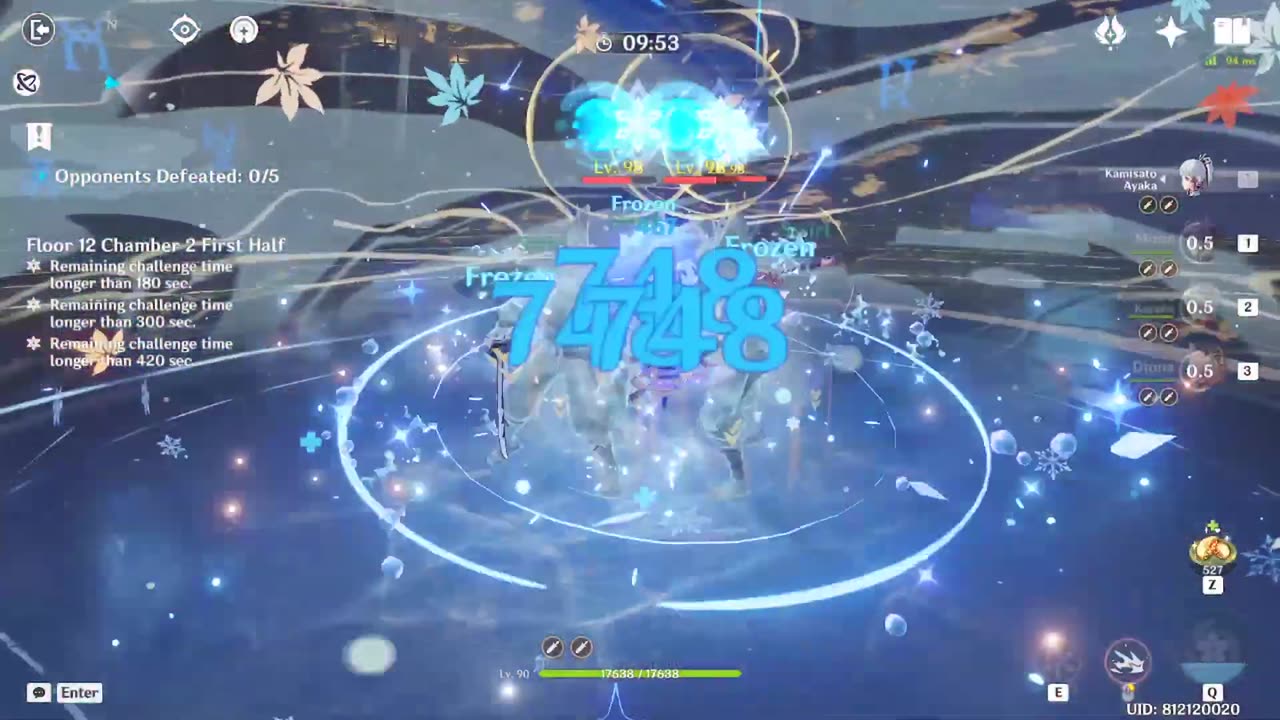 THEY SAID AYAKA IS A BORING CHARACTER TO PLAY AND THIS IS WHAT HAPPENED 12-2 Genshin Imp