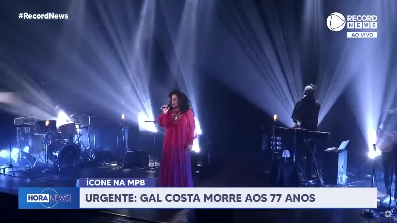 Gal Costa morre aos 77 anos