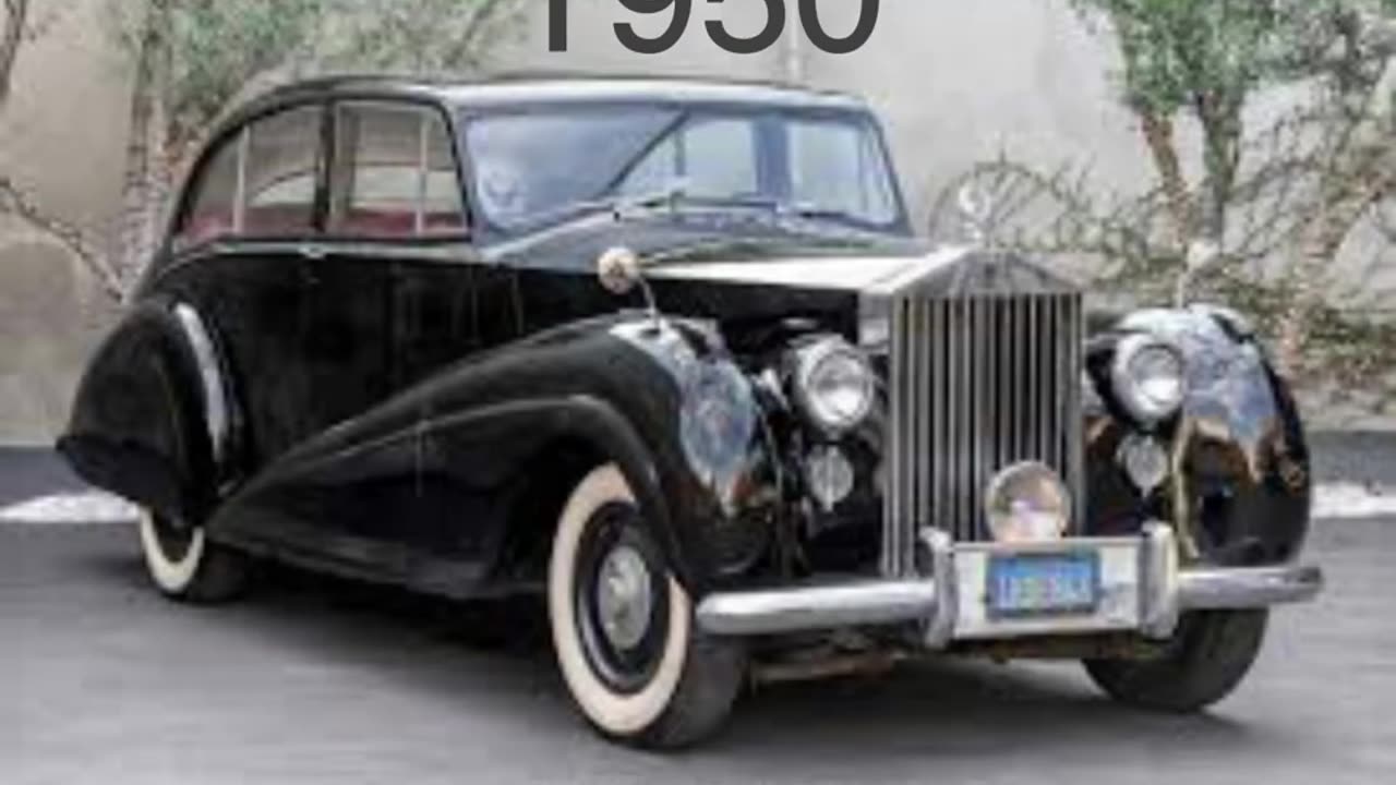 1904 TILL 2023 ROLLS ROYCE CARS ROCK