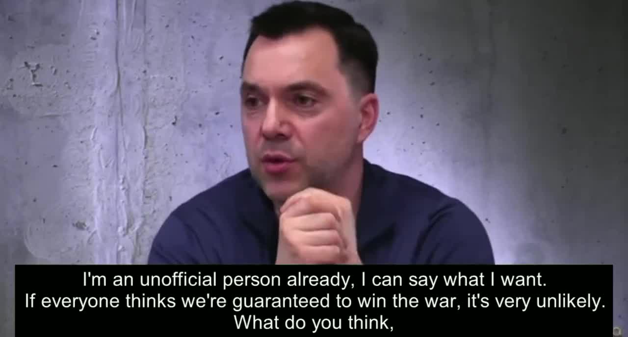 Former Top Advisor To Ukrainian President Zelensky Admits Ukraine Will Lose War With Russia