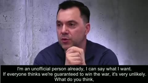 Former Top Advisor To Ukrainian President Zelensky Admits Ukraine Will Lose War With Russia