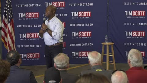 Sen. Tim Scott tells Iowans the US needs an ‘industrial revolution’