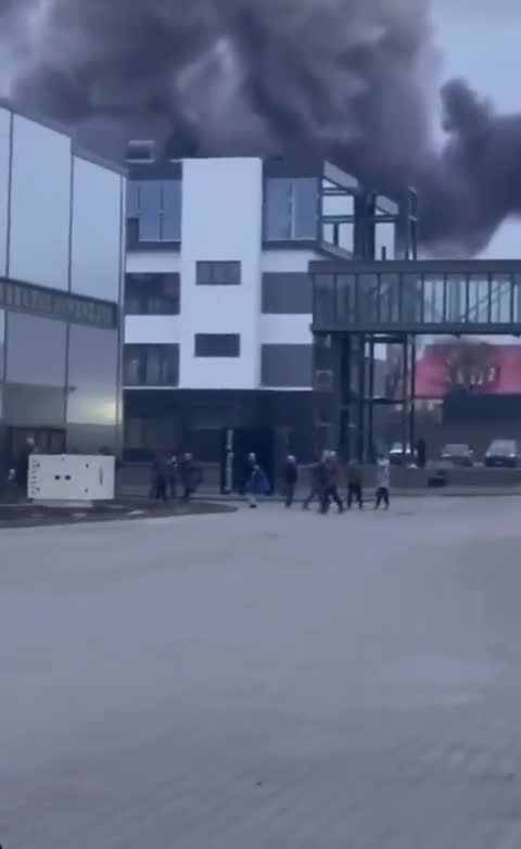 WATCH - Russian cruise missile strikes Ivano-Frankivsk airport.