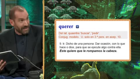 Jorge Ponce analiza los ejemplos del diccionario de la RAE