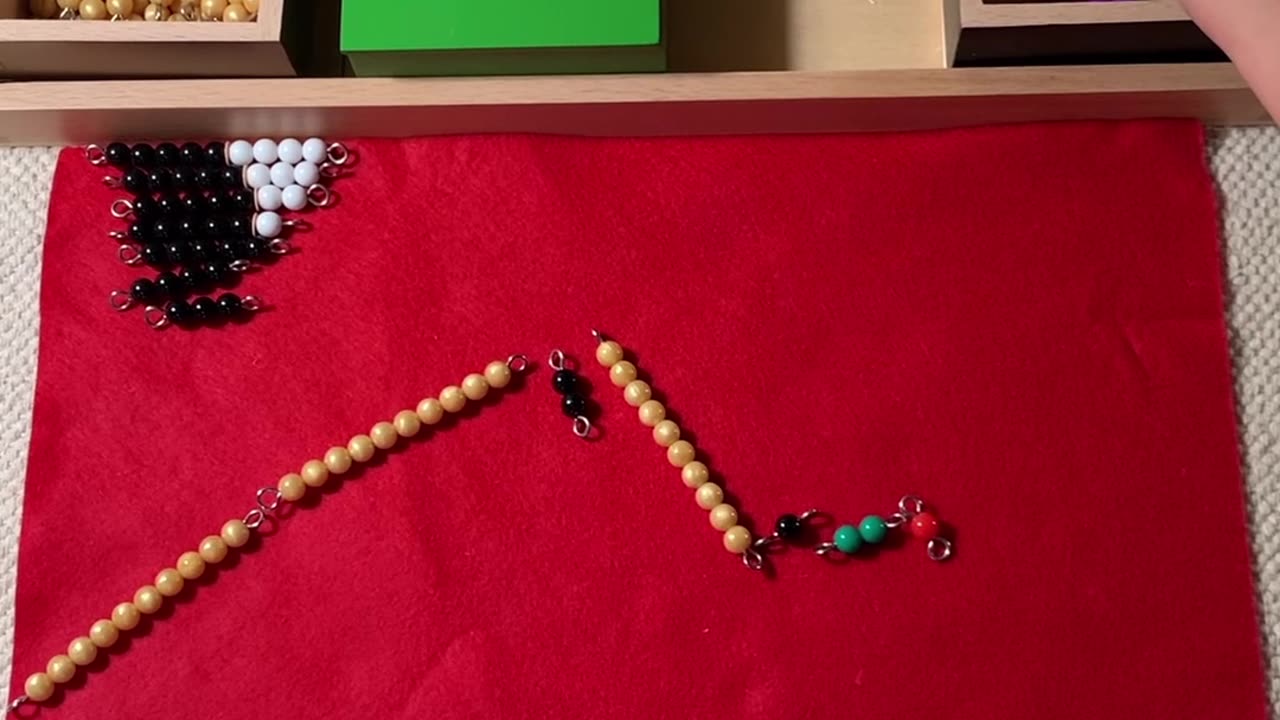 The Montessori Addition Snake Game in 60 Seconds!