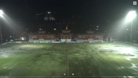 2021-06-20 - Bhutan Stadium, rain