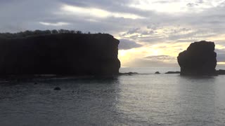 Lana'i City, HI — Shark's Bay - Pu'u Pehe (Sweetheart Rock) - Sunrise