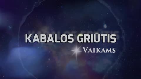 Kabalos griūtis. Vaikams. Įžanga.